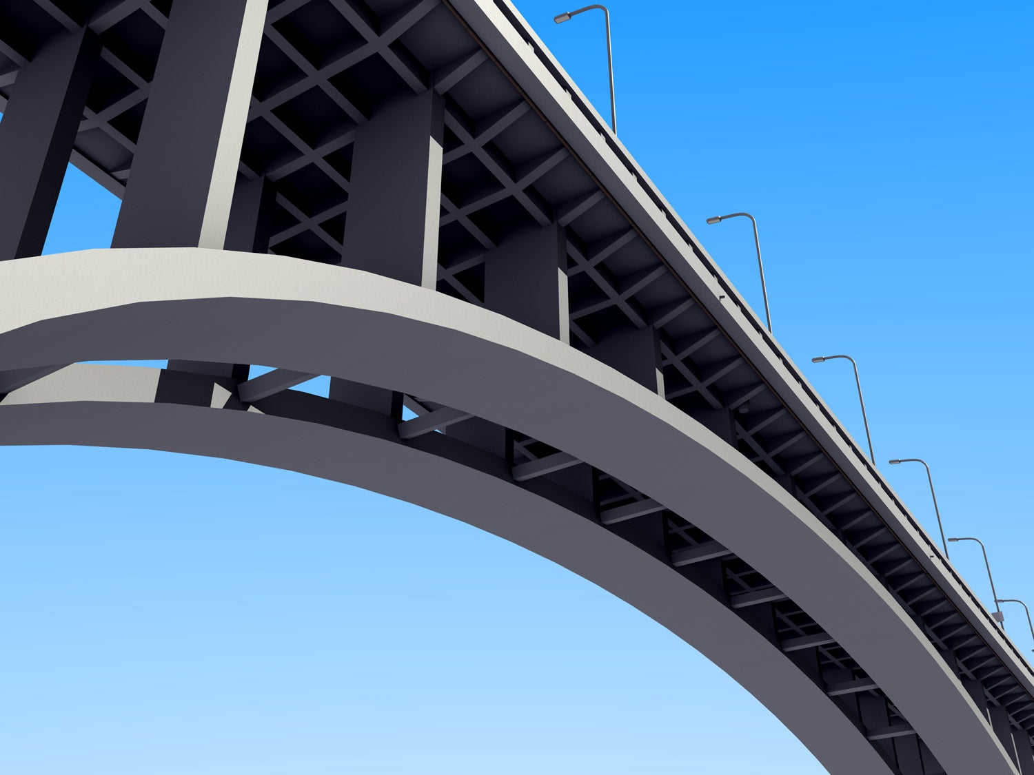 Martha Lunken flies under bridge