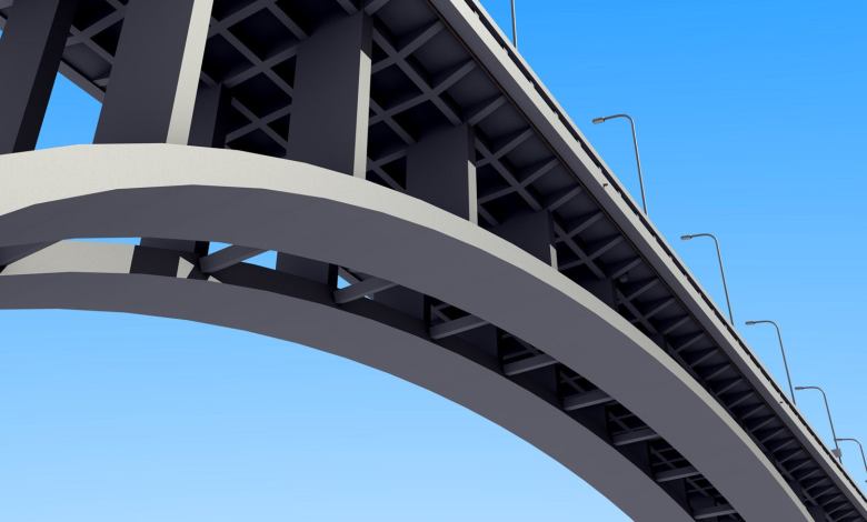 Martha Lunken flies under bridge