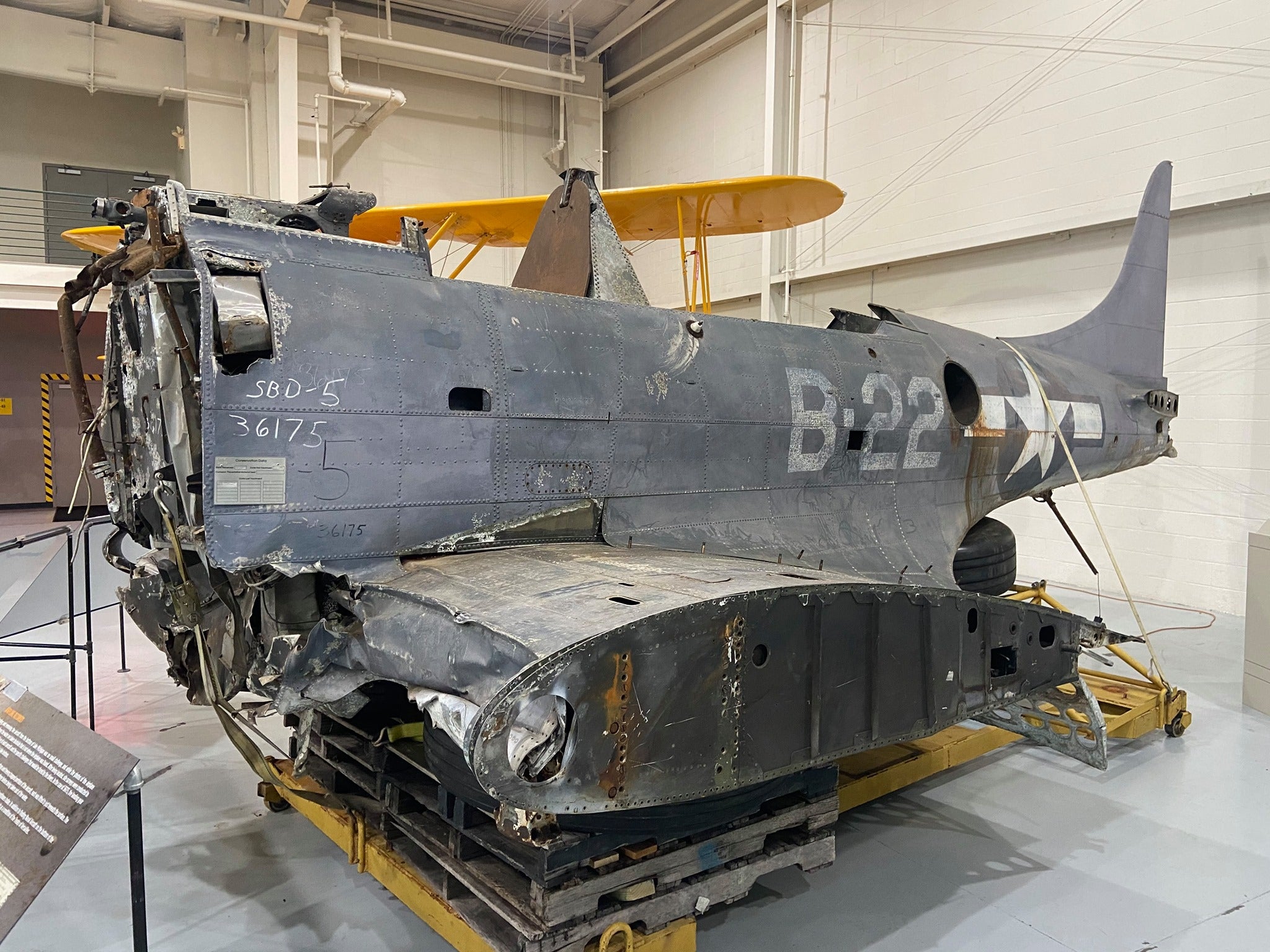 Douglas SBD-5 dive bomber. Photo Courtesy of Military Aviation Museum.