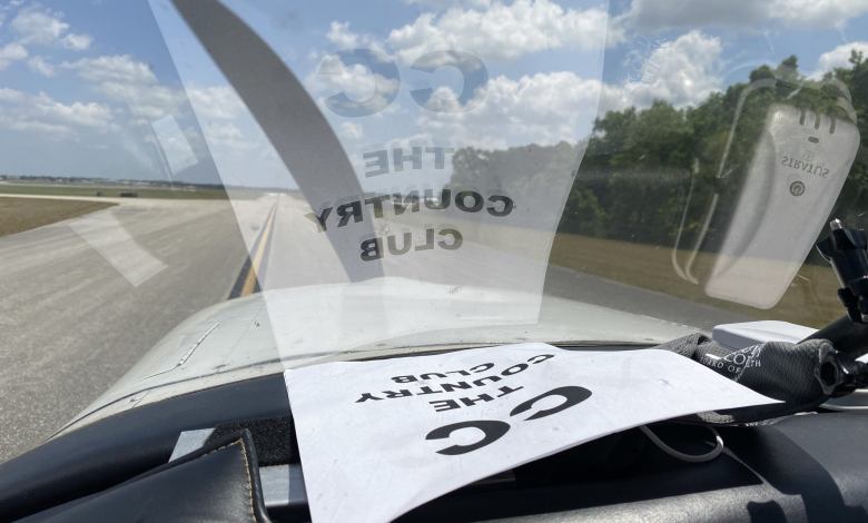 flying to sun 'n fun