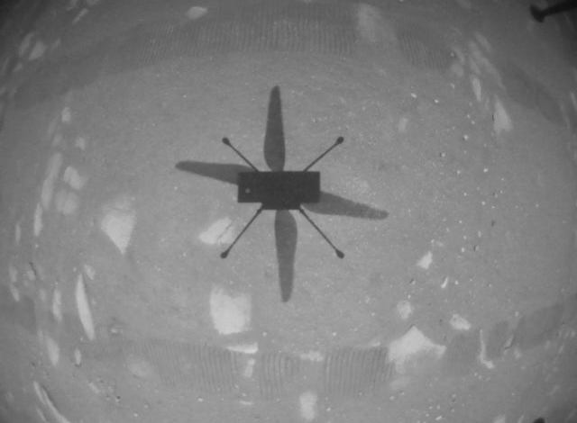Mars Helicopter First Flight