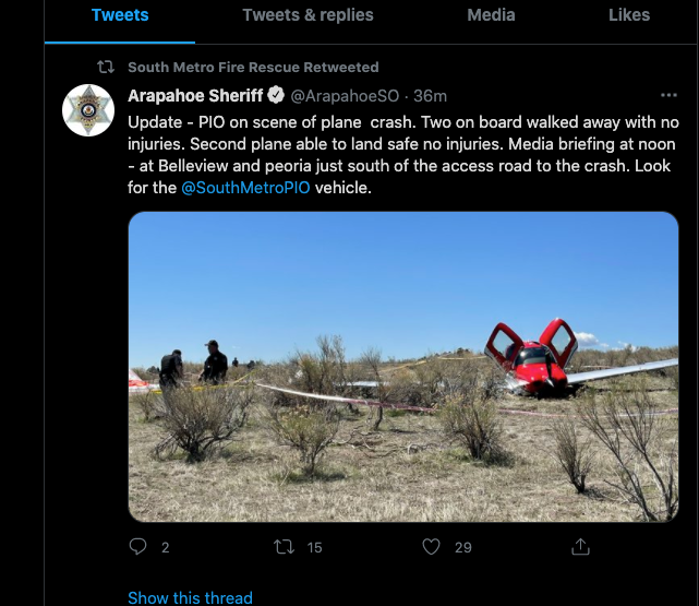 Denver Midair Crash
