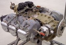 Continental 550-series engine.