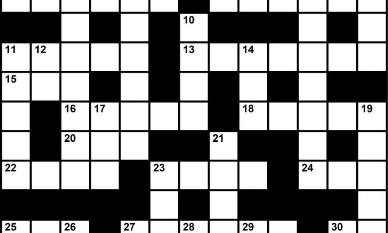 May 2021 Crossword