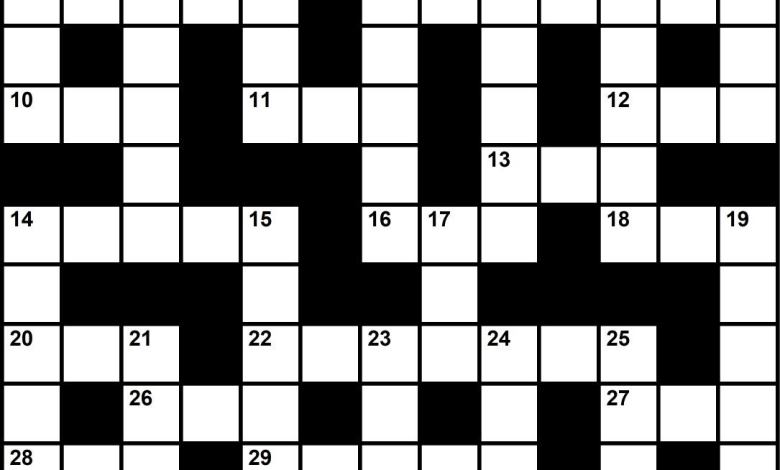 June 2021 Crossword