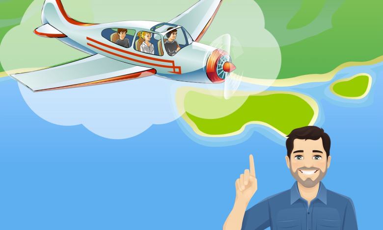 Talking to non-pilot friends about flying