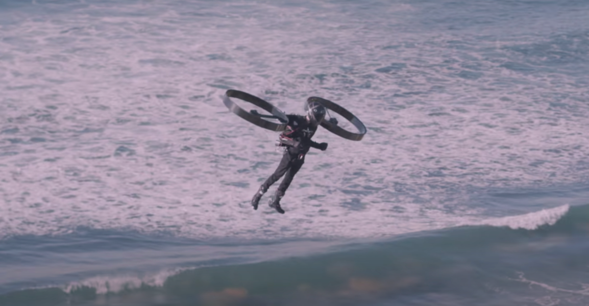 Backpack Helicopter
