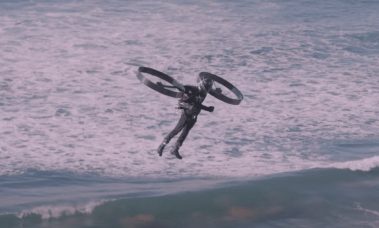 Backpack Helicopter
