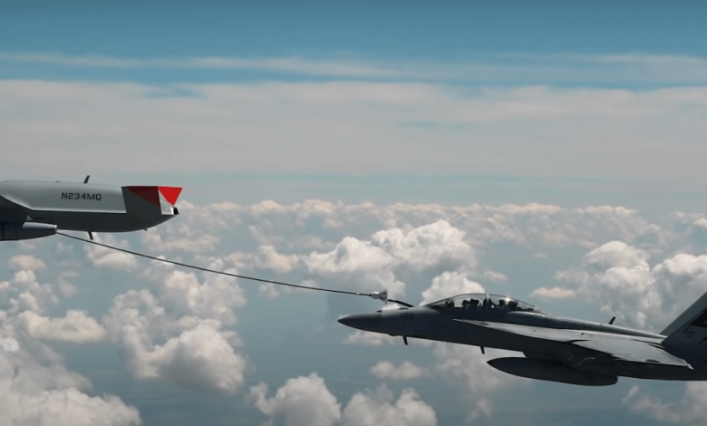 Boeing Does First Drone Aerial Refueling