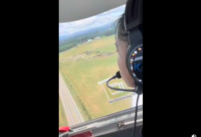 Forced Landing Caught on Tape