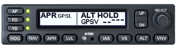 Genesys Updates Its S-TEC 3100 Autopilot
