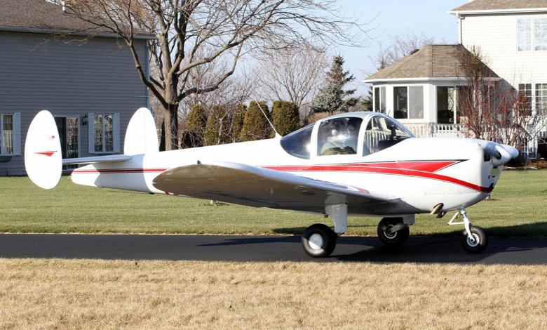 The Erco Ercoupe is one of the ugliest light planes of all time. Photo by David Miller via Wikipedia Commons