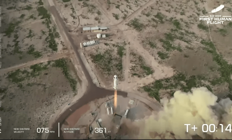 Blue Origin Liftoff Success