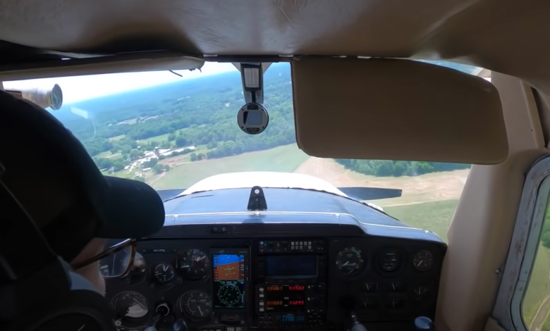 Student Pilot Emergency Landing