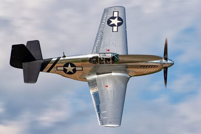 An early-model North American P-51 with fastback canopy. Photo courtesy of EAA, Connor Madison