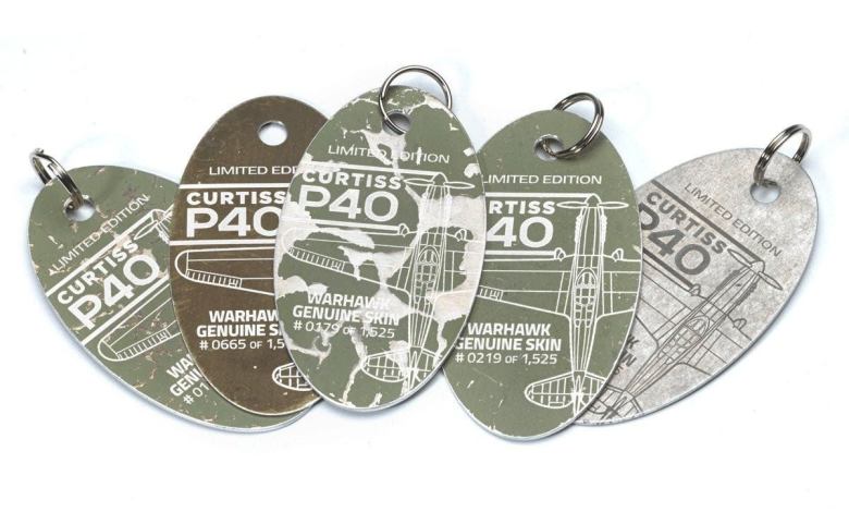 P-40 Warhawk PlaneTag