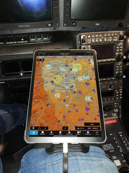 MyGoFlight iPad/Tablet Leg Mount