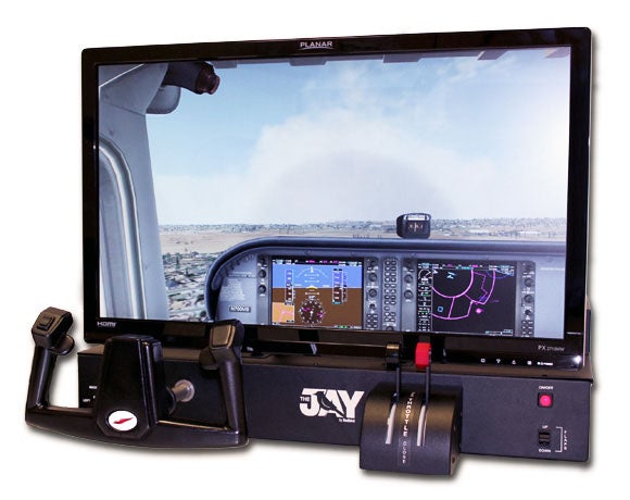 The Jay With RD1 Rudder Pedals