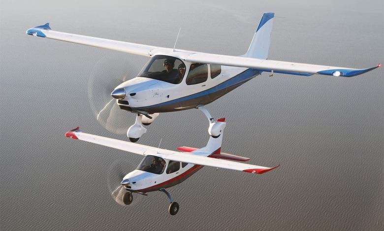 Sling High Wing Takes Off