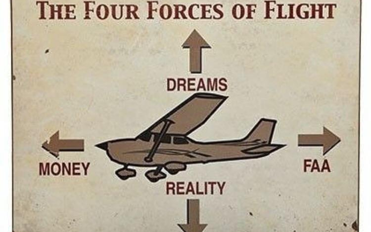 The Four Forces Of Flight