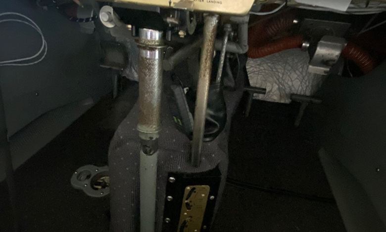 More modern Mooneys feature electric flaps and landing gear actuation, but owners of older planes, like this 1965 model, are quite fond of their old-school mechanical controls. Photo by Jeremy King