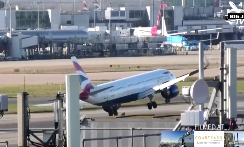 british airway landing