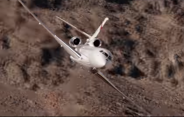 Falcon Jet Run Through Star Wars Canyon