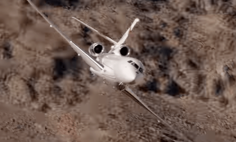 Falcon Jet Run Through Star Wars Canyon
