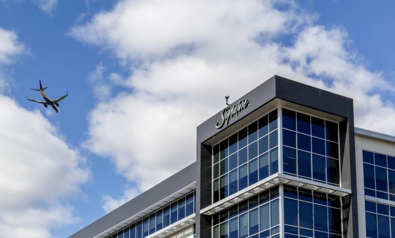 Signature Flight Services building - Signature Flight Support Acquires TAC Air
