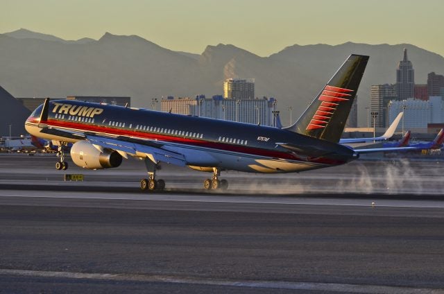 Donald Trump Jet Emergency Landing