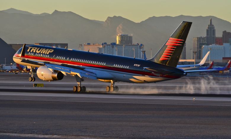 Donald Trump Jet Emergency Landing
