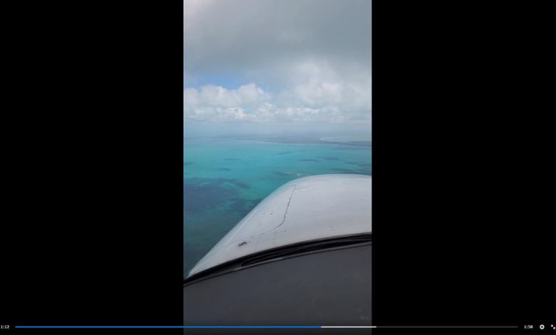 Cessna 421 Pilot Shares Bahamas Workday In Video
