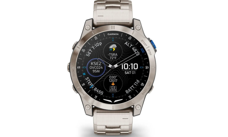 Garmin D2 Mach 1 Aviator Watch