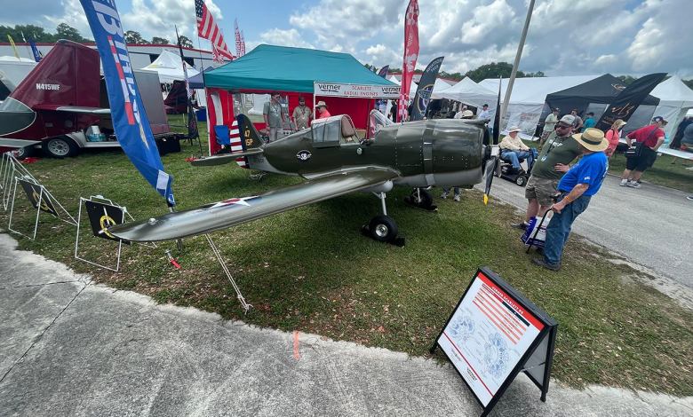 ScaleBirds P-36 at Sun 'n Fun 2022