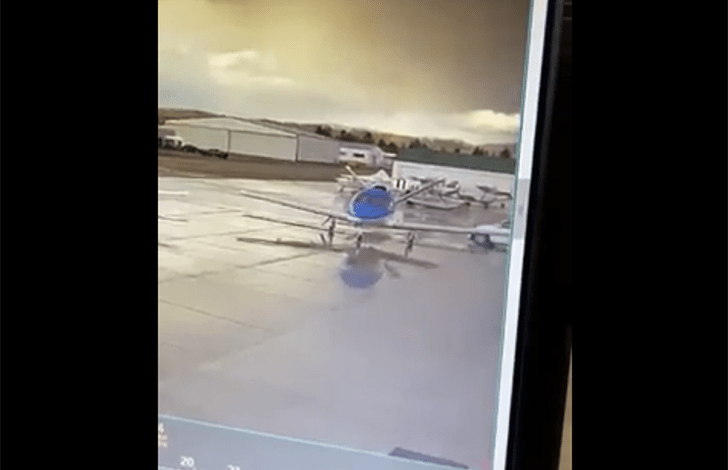 Video: Driver Summons Tesla Right into Parked Vision Jet