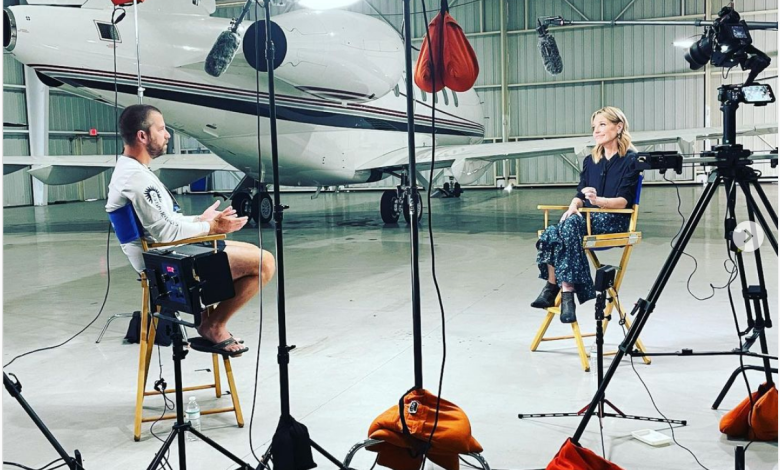 Darren Harrison with Savannah Guthrie - Passenger Turned Pilot Miracle Explained