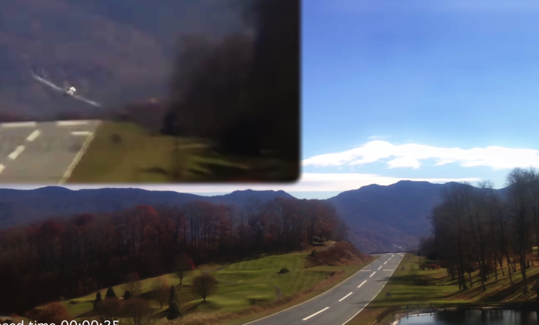 Dramatic Video: Fiery Cirrus Crash’¦with Minor Injuries
