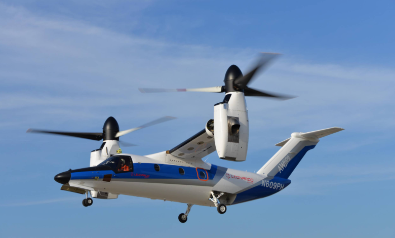 The Leonardo AW609 civil tiltrotor -Epic Aircraft Development Programs