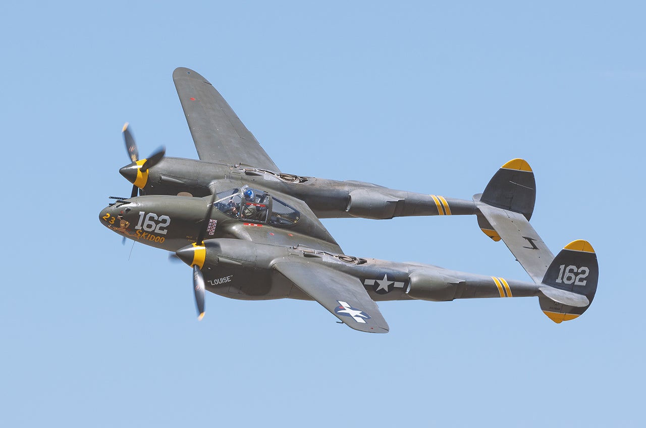 Why were P-38s falling from the sky?