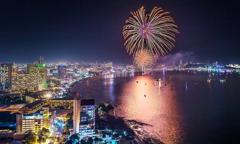 Fireworks Viewing Via Small Plane