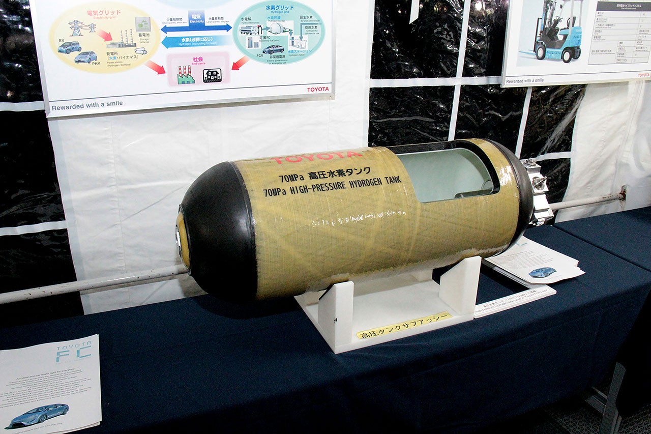A high-pressure hydrogen fuel storage unit - Joby Buys Hydrogen Engine Developer