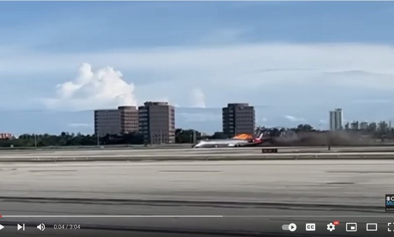 McDonnell-Douglas MD-82 Crash Lands at Miami