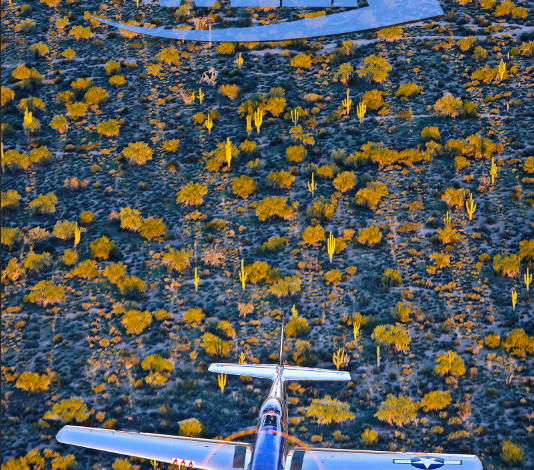 P-51, Arizona Sunset by Richard King - Photo of the Week: Mustang at Sunset