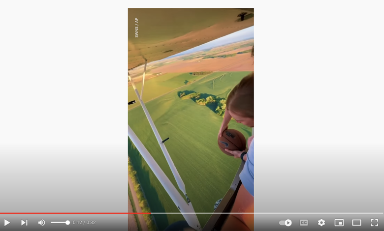 Did A Teenager Really Shoot And Score A Basketball From A Plane?