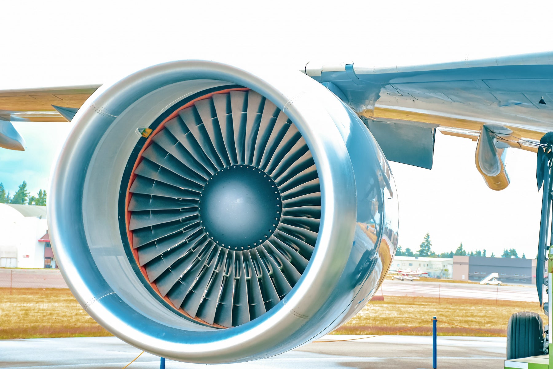 A modern turbofan engine