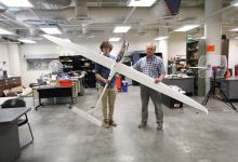 First Fixed-Wing Mars Flyer?