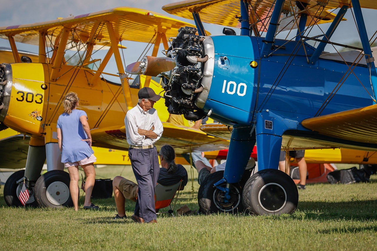 Looking in the Vintage area. Photo by Jim Koepnick
