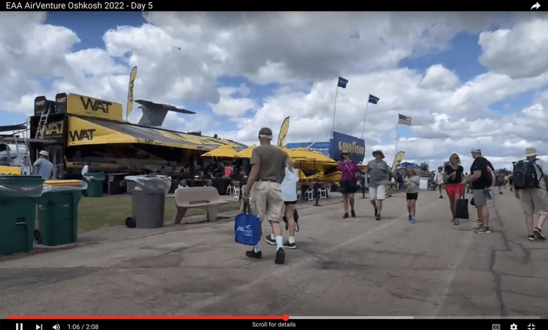 Oshkosh AirVenture Friday Video!