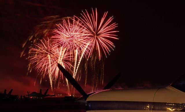 EAA AirVenture Oshkosh Night Airshow 2022 