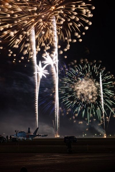 EAA AirVenture Oshkosh Night Airshow 2022 
